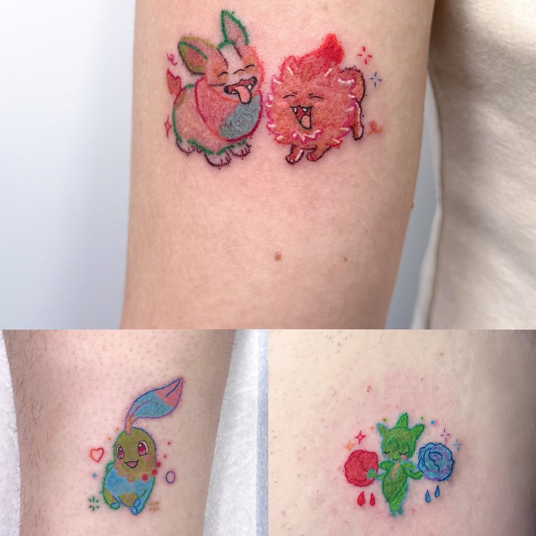 Tattoo by @yeztattoo — anime