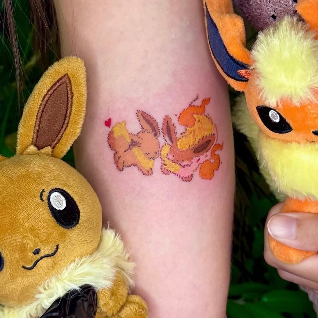 Tattoo by @yeztattoo — anime