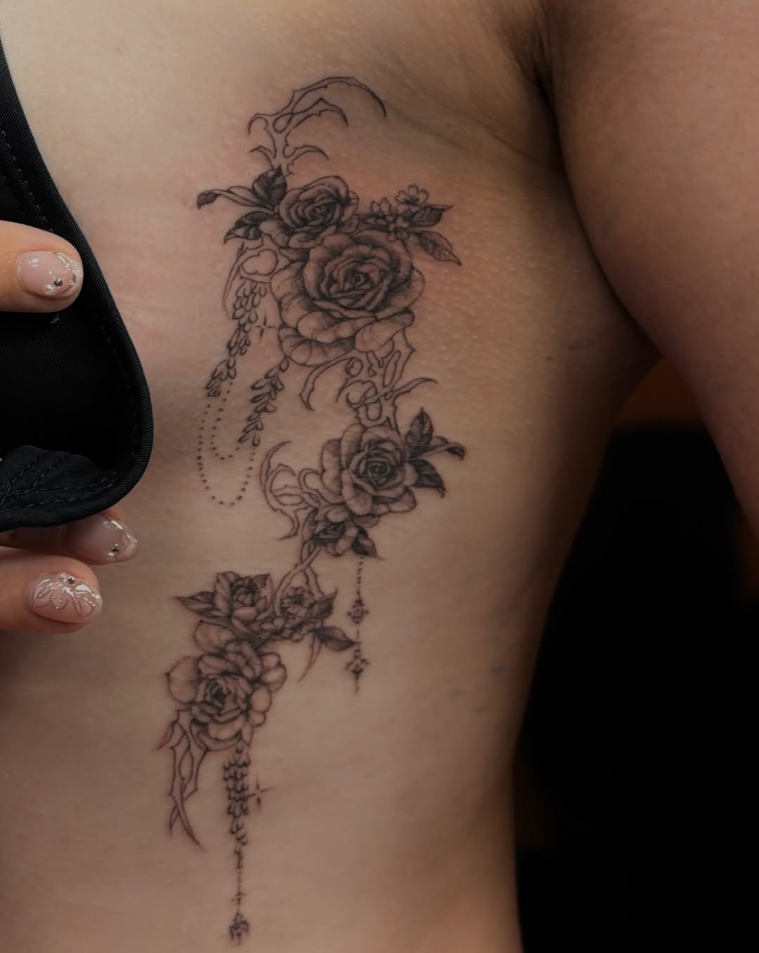 Tattoo by @melvious._.tats β fine_line, black_and_grey