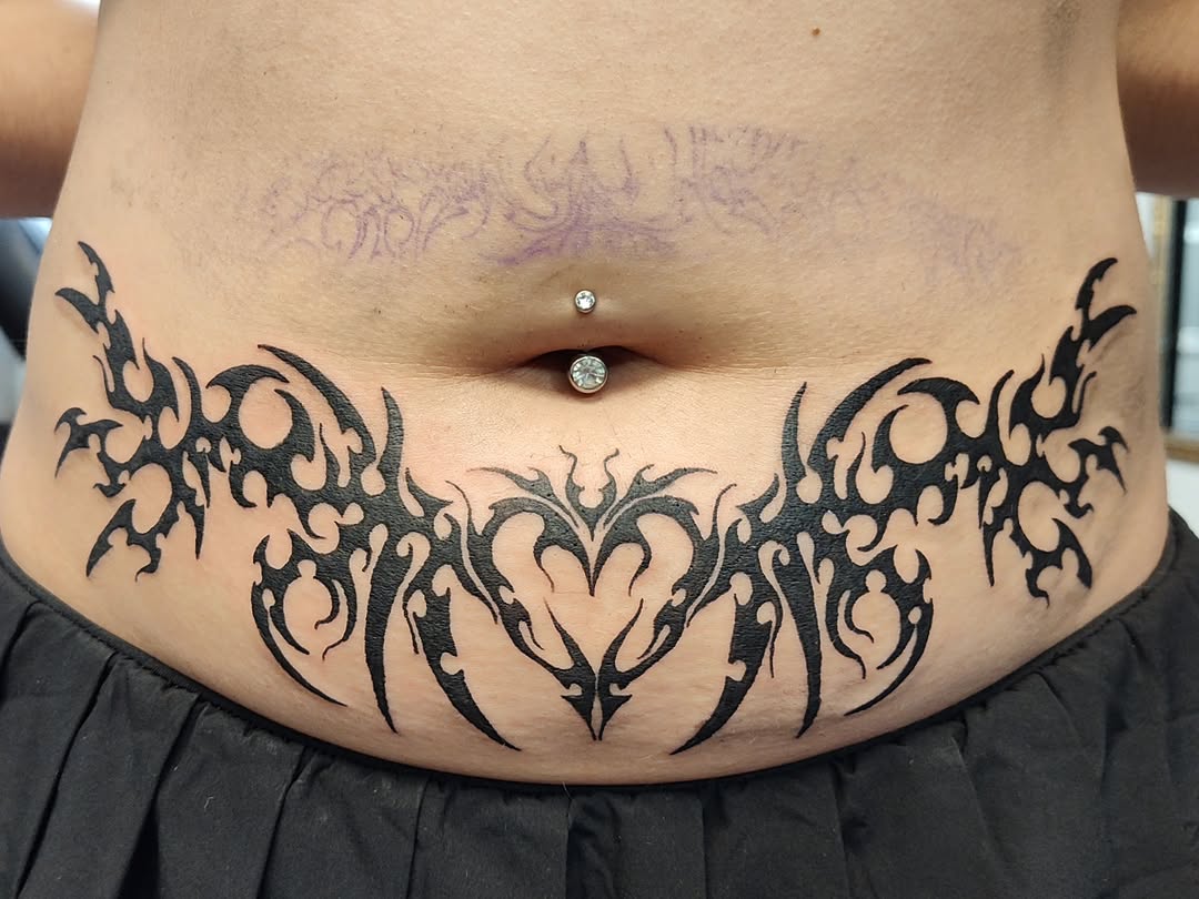 Tattoo by @art_from_planetmercury — tribal, illustrative