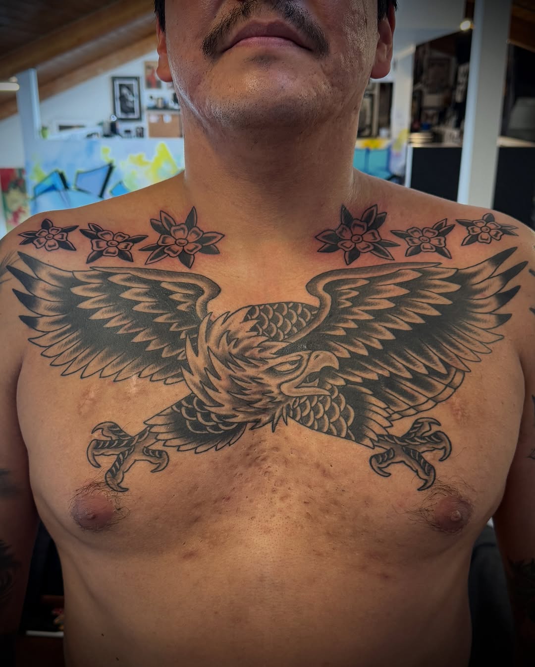 Tattoo by @buckotattoo — american_traditional, black_and_grey