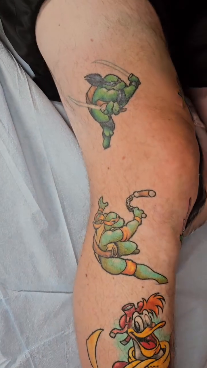 Tattoo by @krustdabusta — new_school