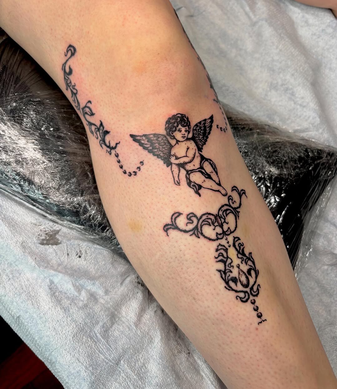 Tattoo by @dolltatt — fine_line