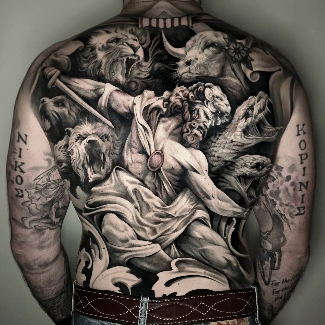Tattoo by @mary.moss.tats — realism, black_and_grey