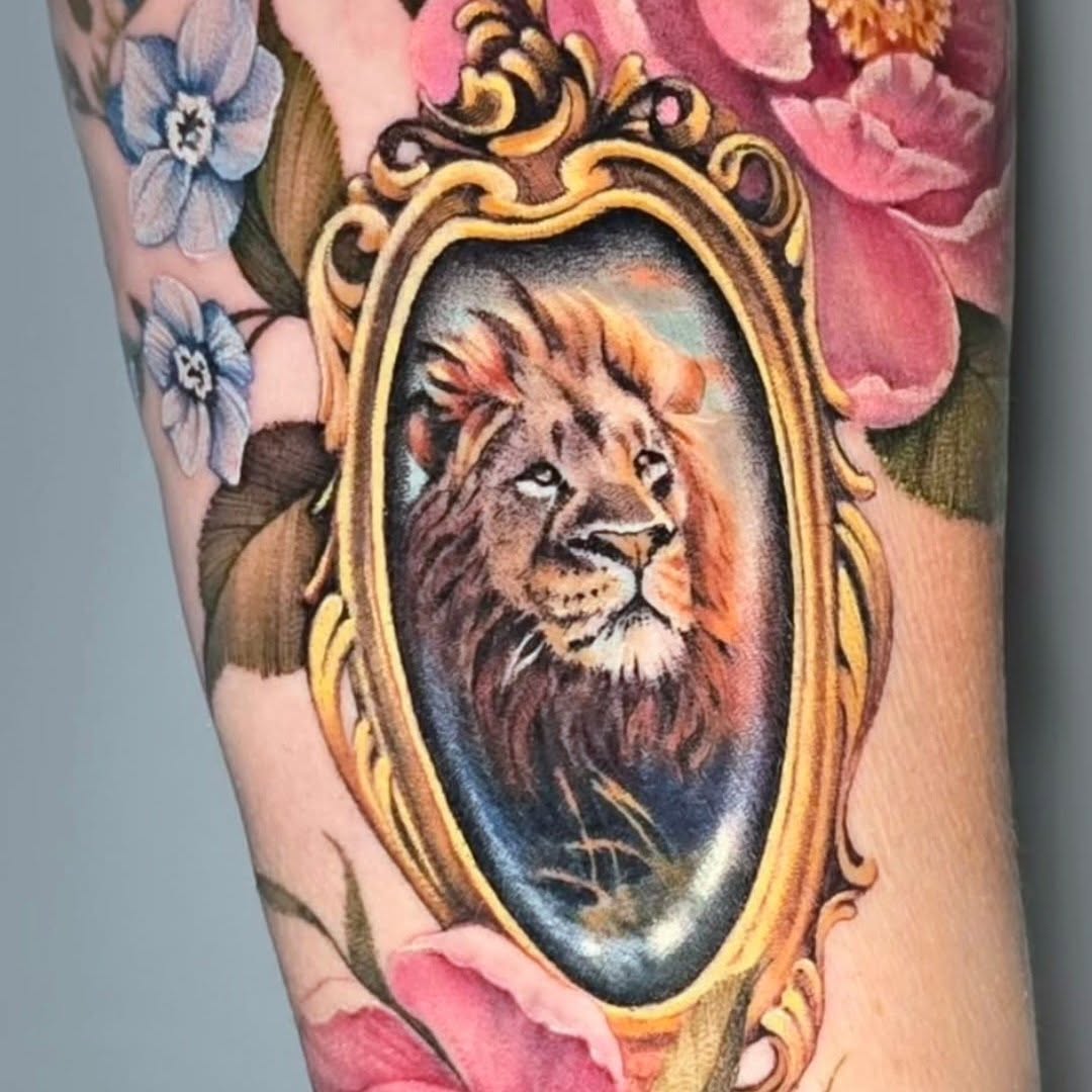 Tattoo by @mary.moss.tats — realism, ornamental