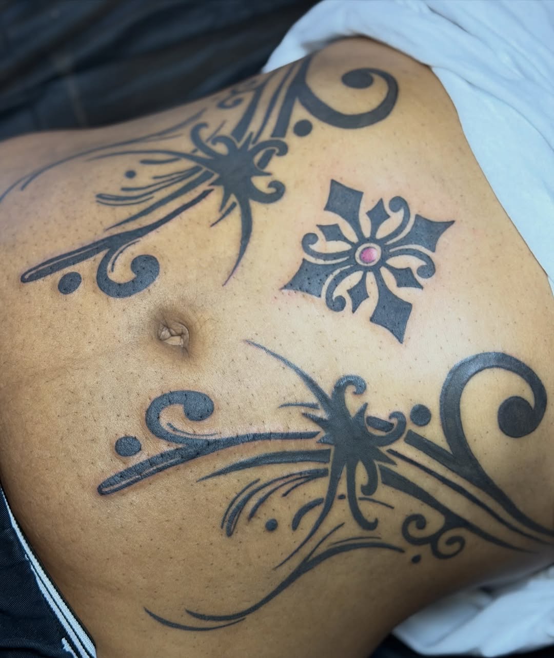 Tattoo by @sin_sidney_tatts — tribal, ornamental
