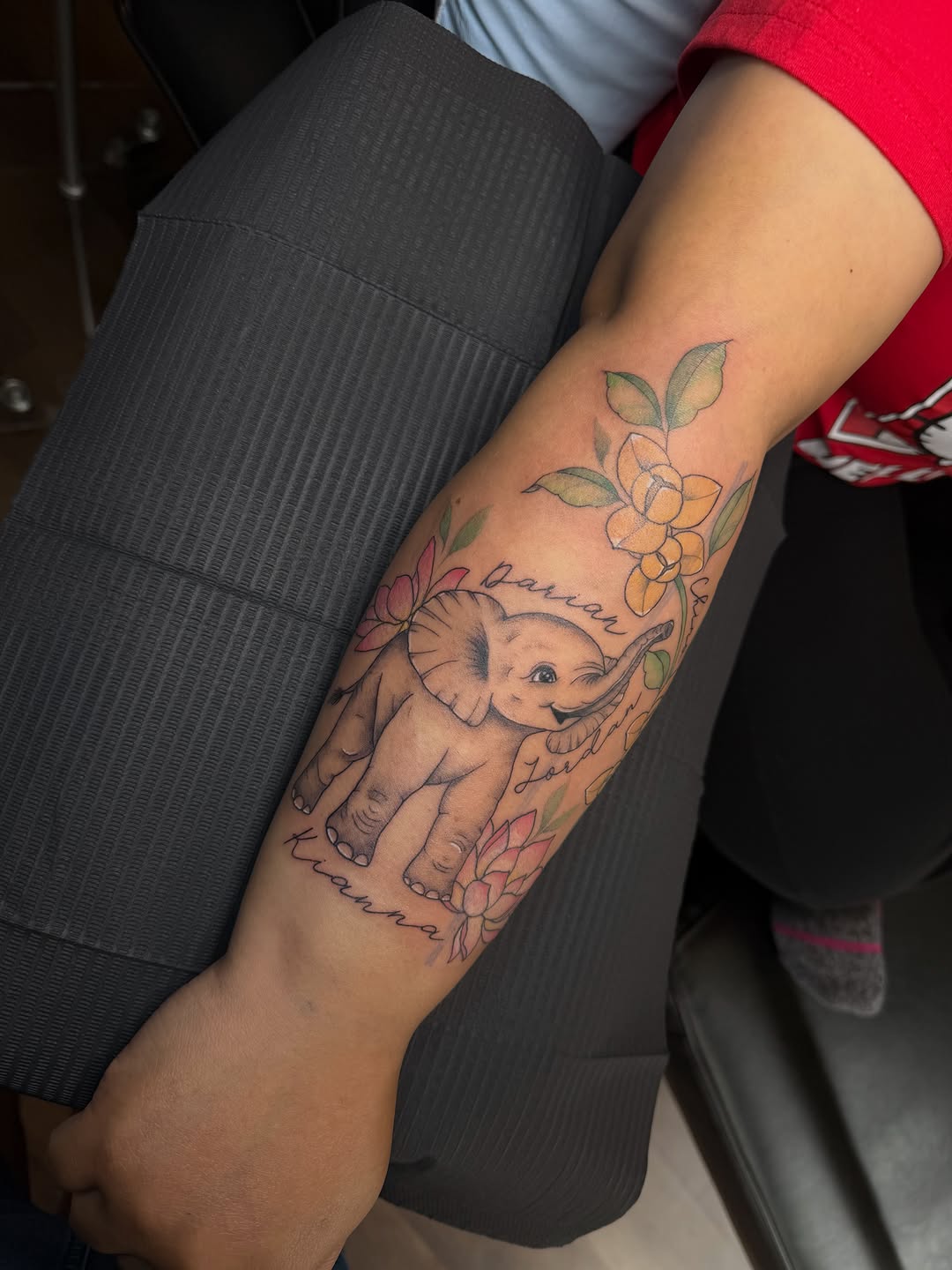 Tattoo by @inkpriscilla — lettering_script