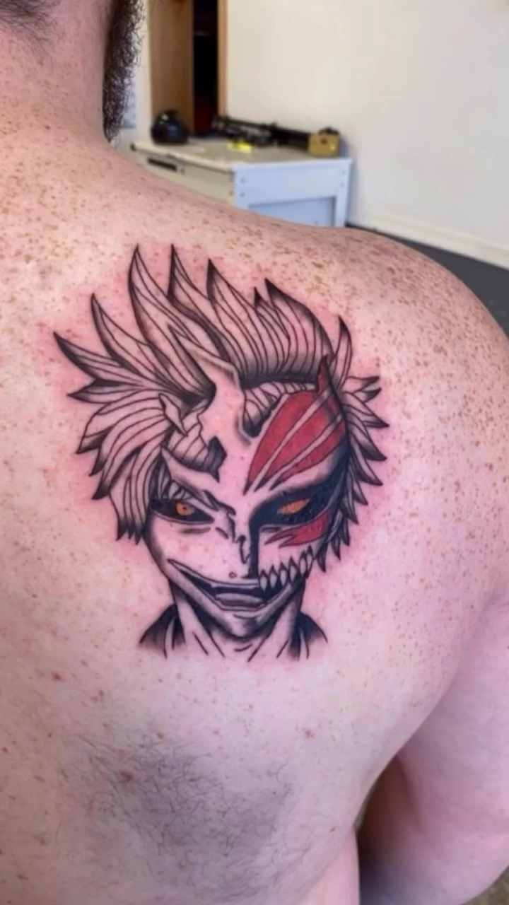 Tattoo by @punky_tattoos — anime