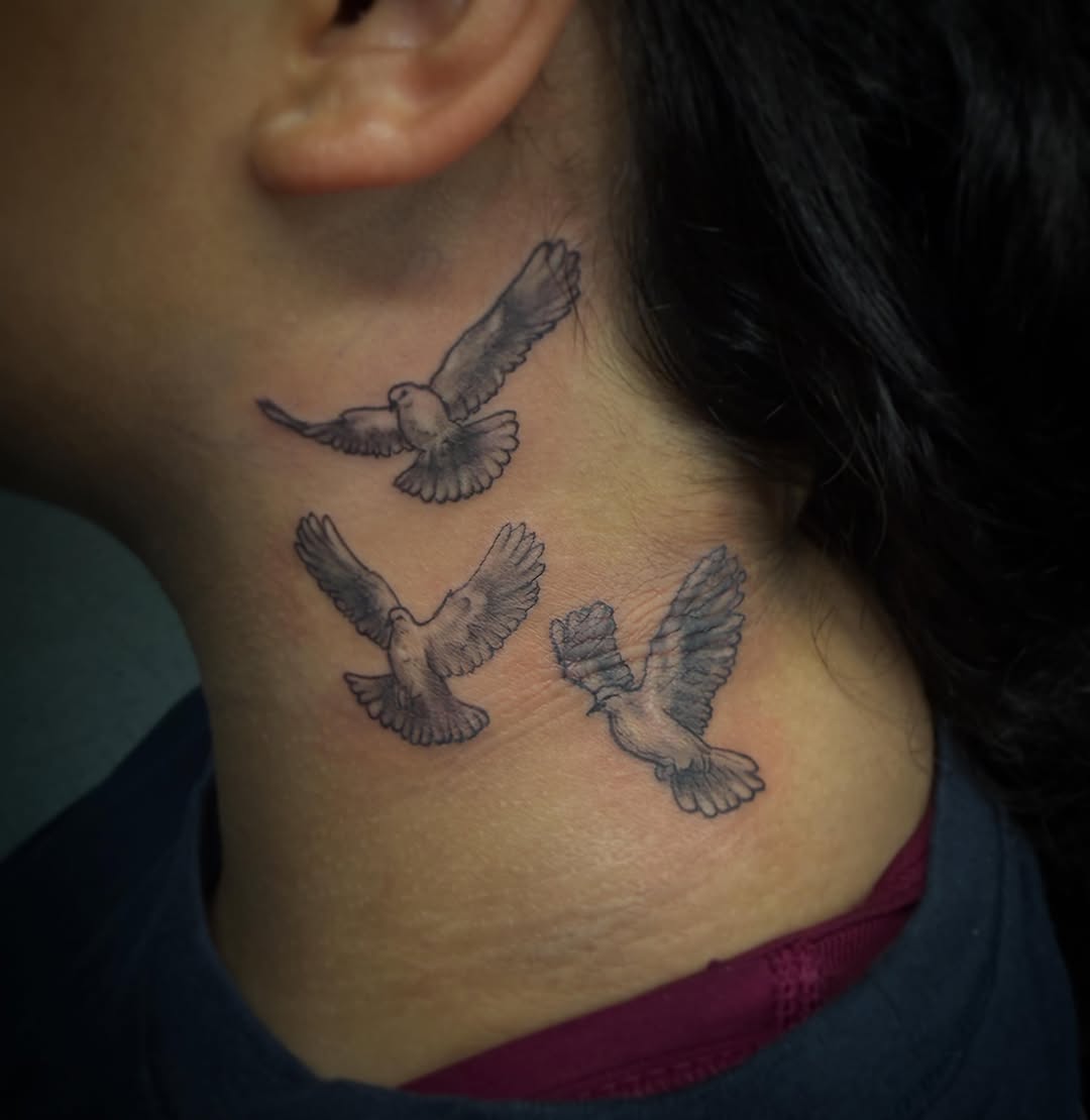 Tattoo by @sketched18 — black_and_grey