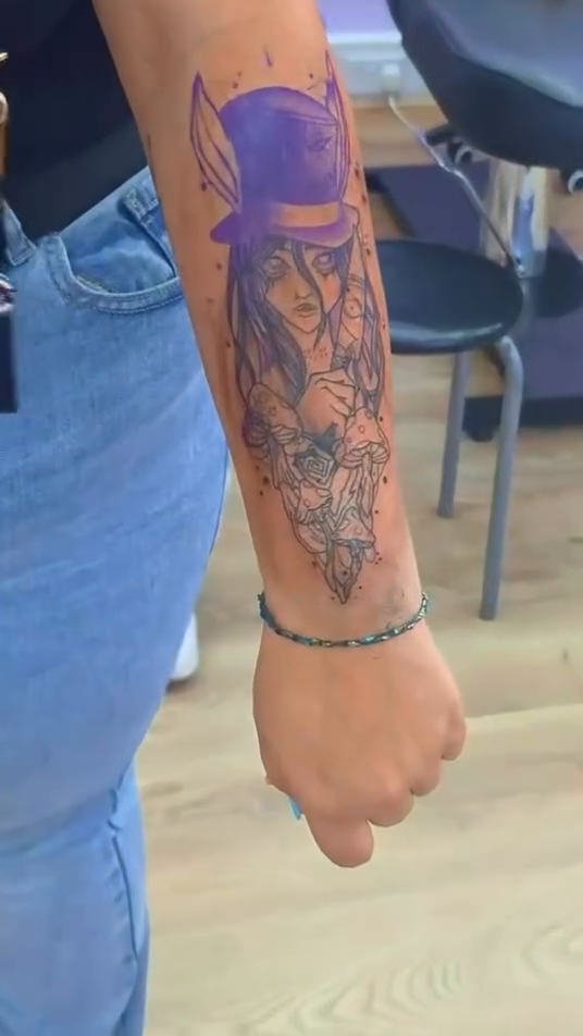 Tattoo by @faern_tattoos — illustrative, black_and_grey
