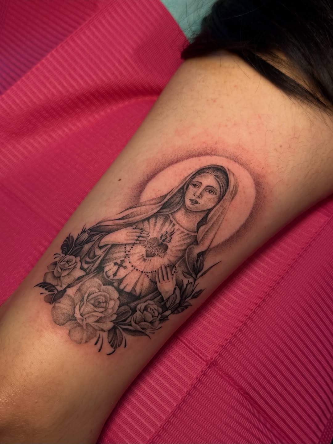 Tattoo by @ink_is_medicine — black_and_grey, realism