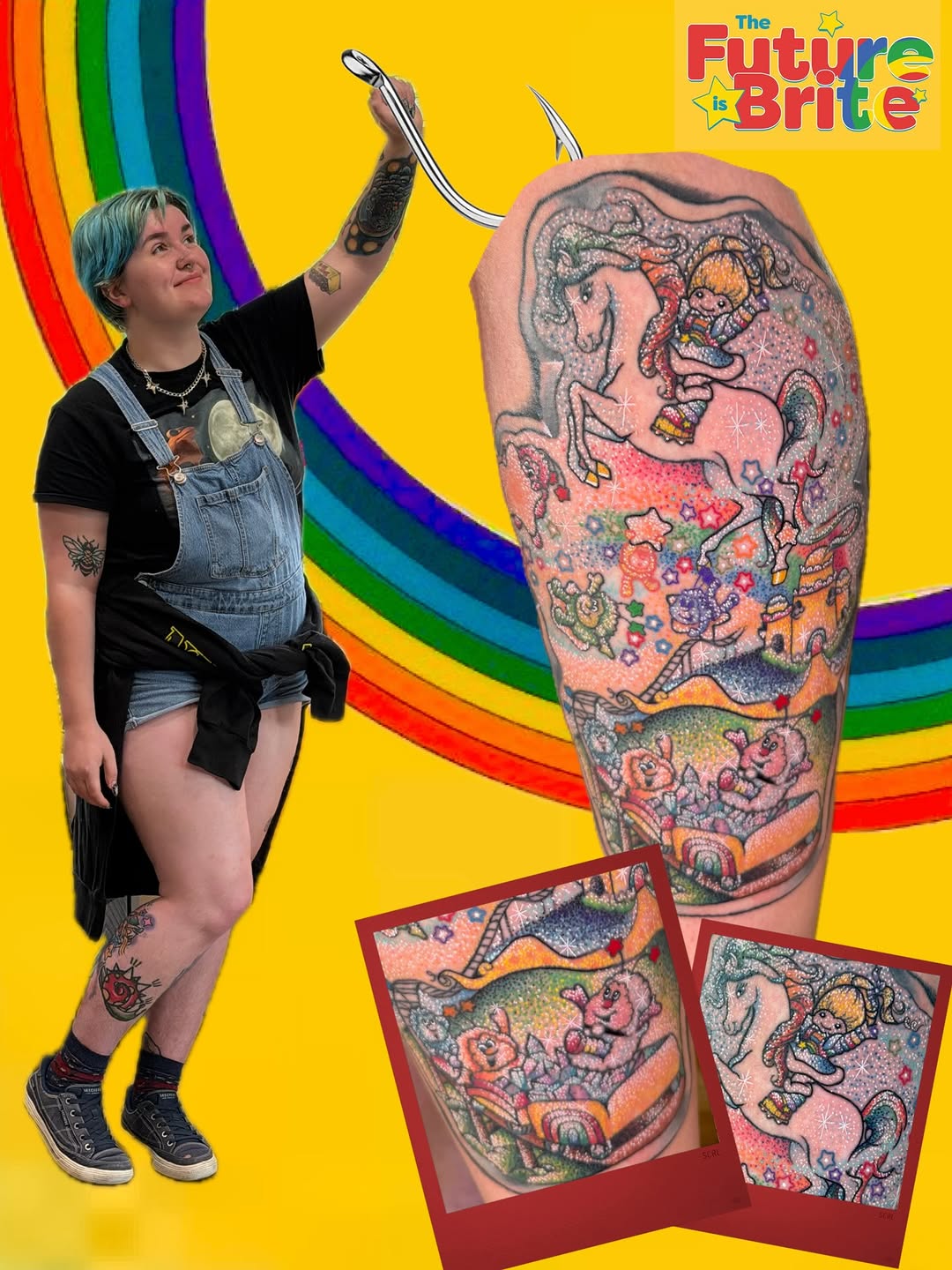 Tattoo by @serenitytheidentity โ new_school, illustrative