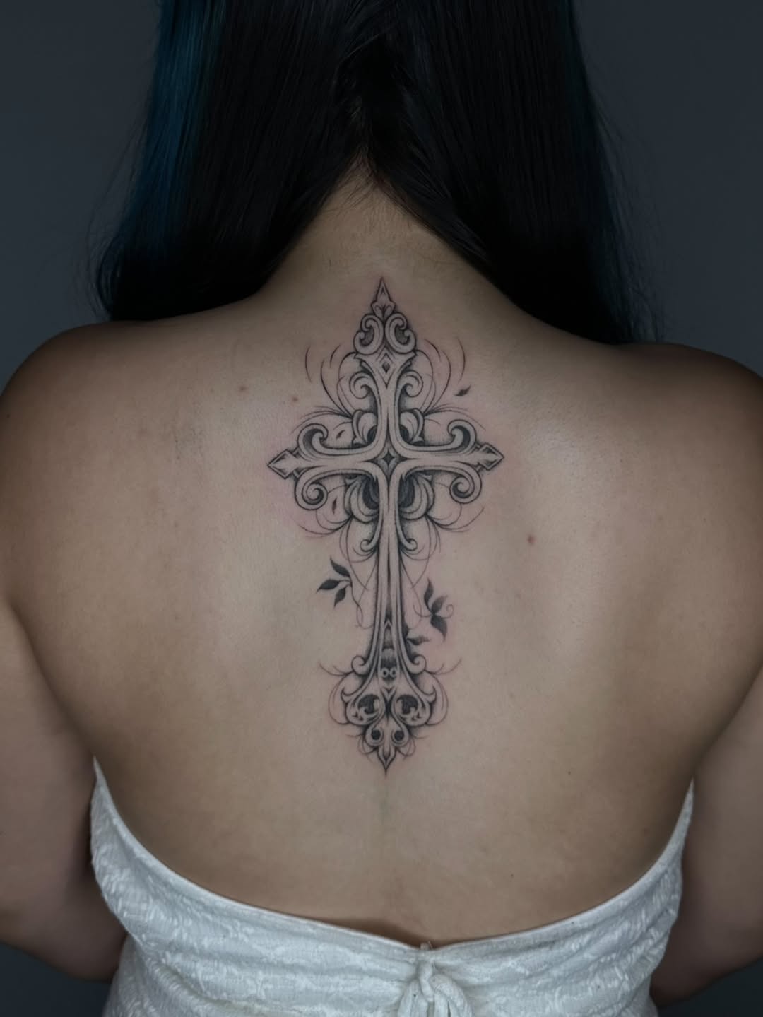 Tattoo by @sofia.tats โ ornamental, black_and_grey