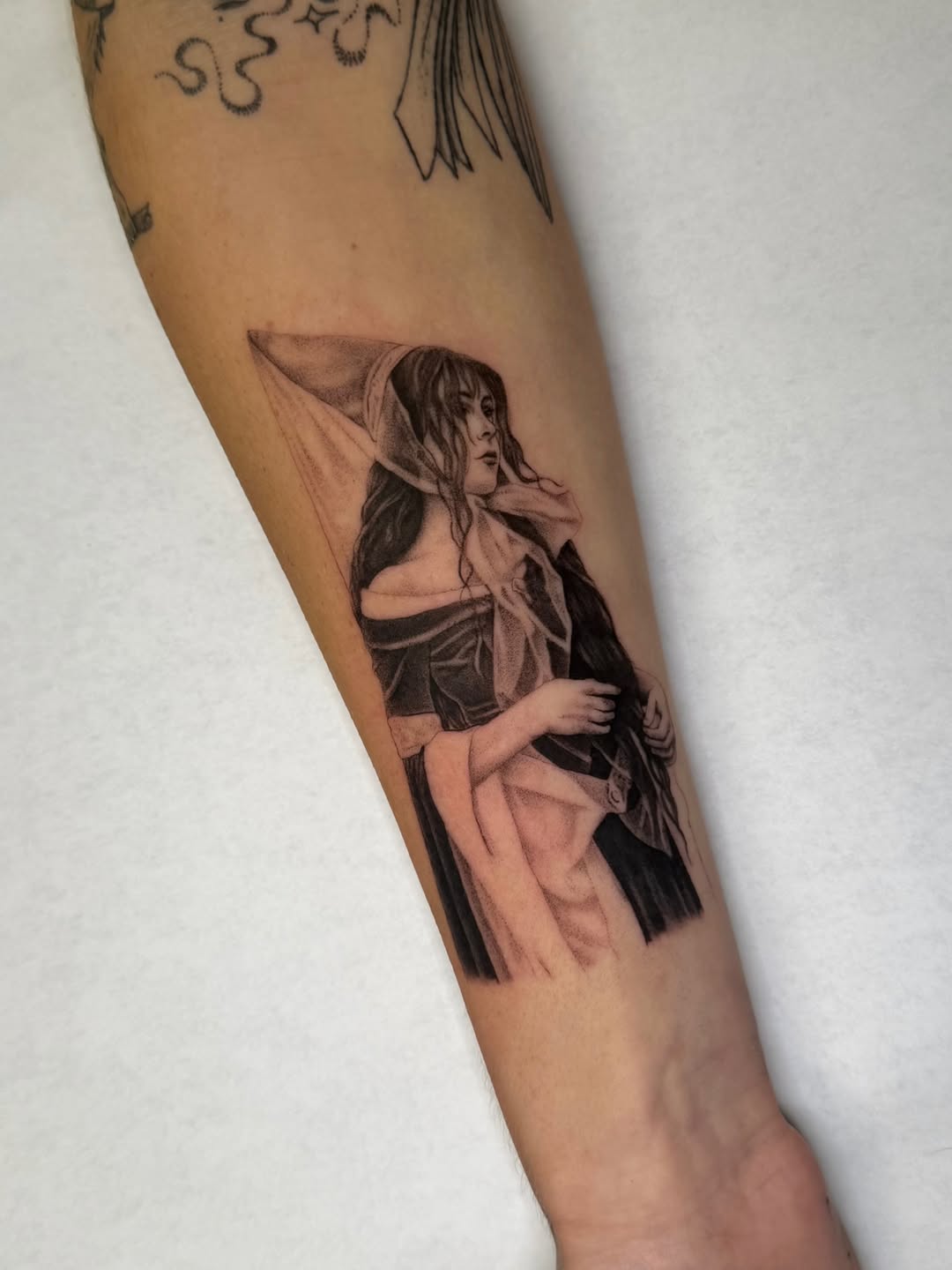 Tattoo by @ilovebluestattoos — realism, black_and_grey