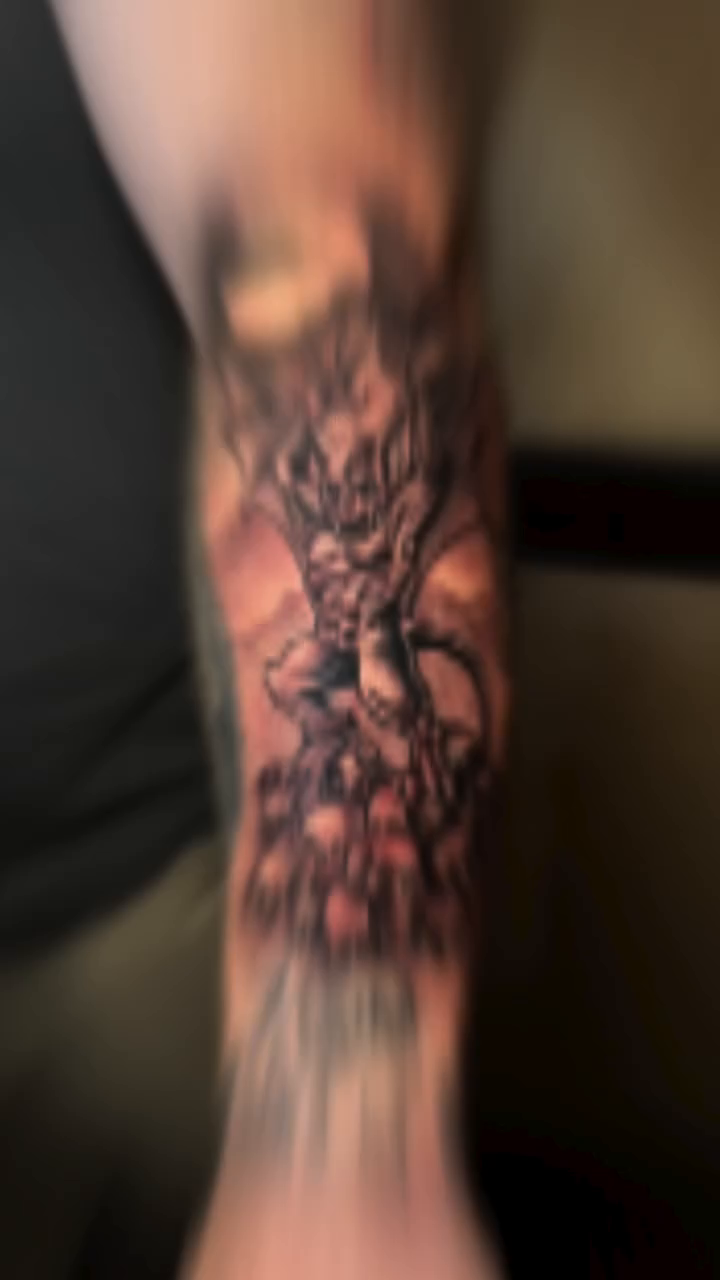 Tattoo by @artbypops — realism, black_and_grey