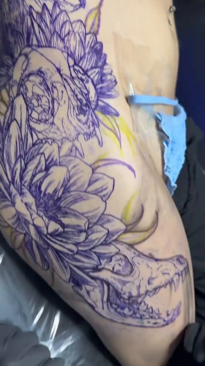 Tattoo by @tattoosbyquentin — illustrative, realism