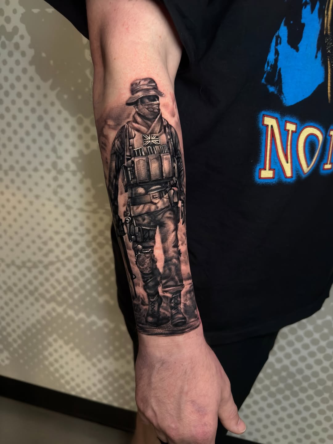 Tattoo by @_vegatattoo — realism, black_and_grey
