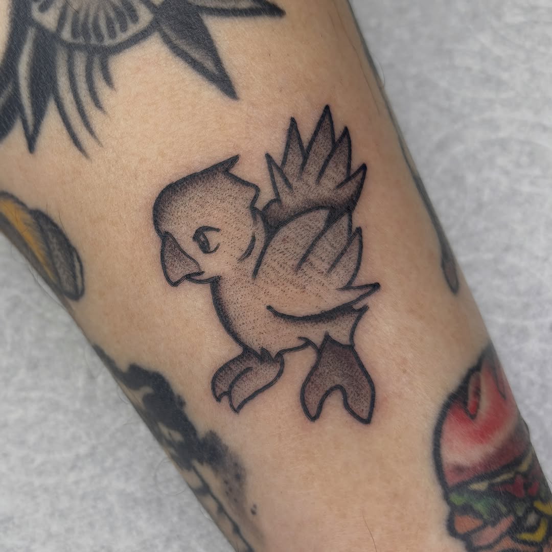 Tattoo by @ameliarosetattoo — blackwork