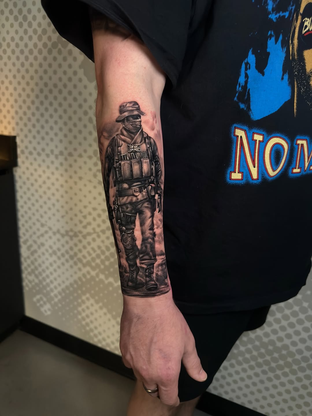 Tattoo by @_vegatattoo — realism, black_and_grey