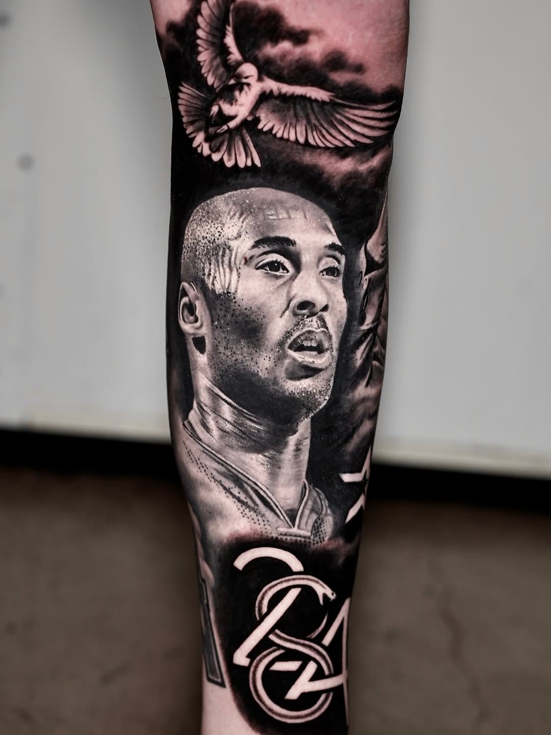 Tattoo by @joshphillipstattoos — realism, black_and_grey