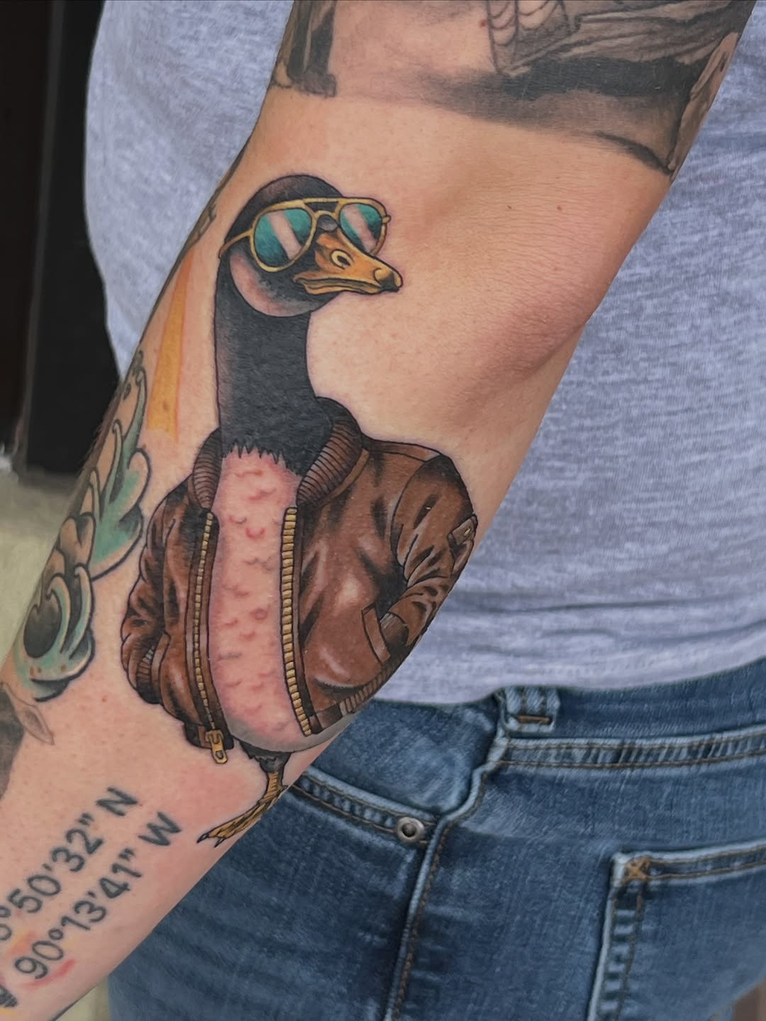 Tattoo by @necromandymods โ new_school, realism