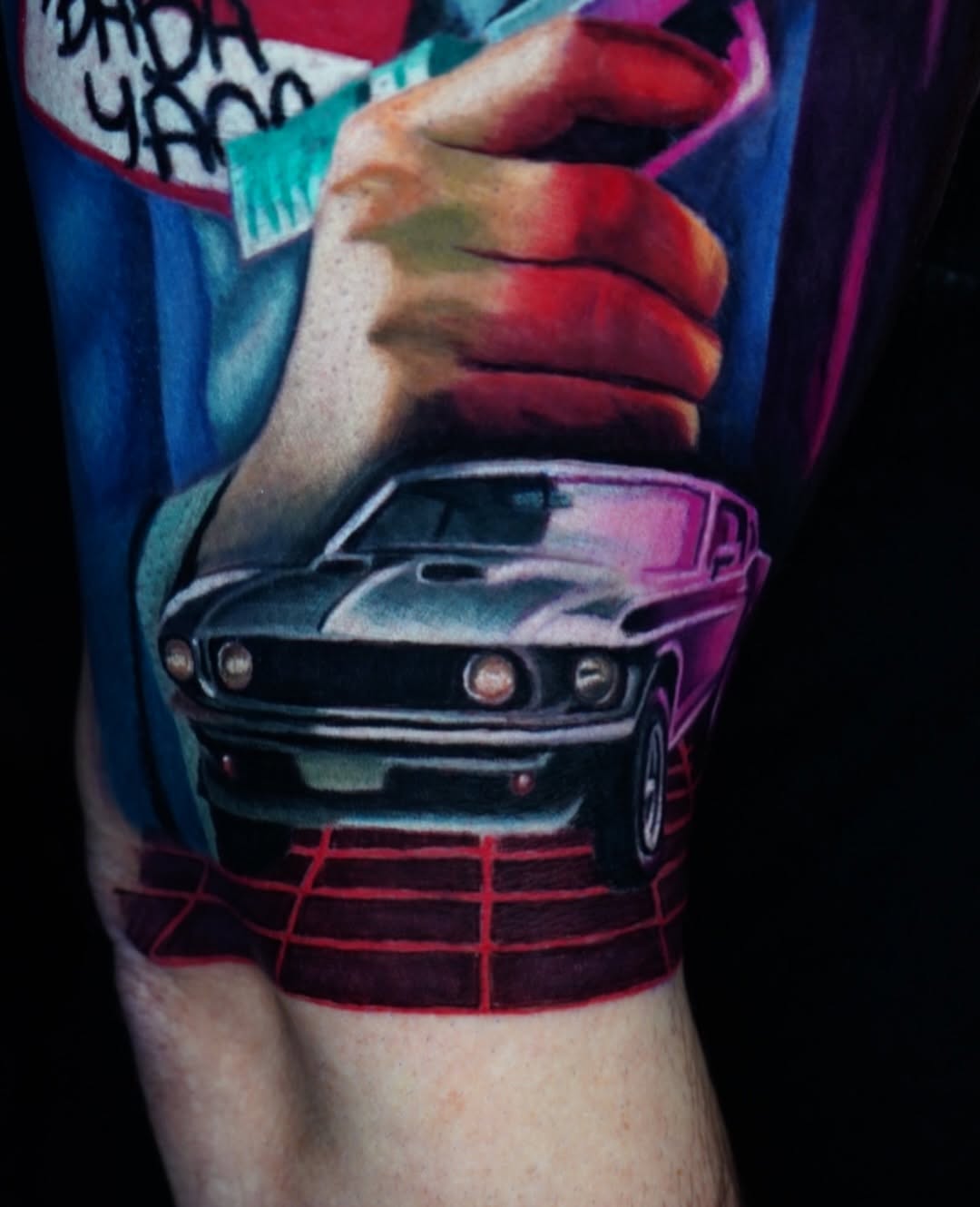 Tattoo by @bxvdidit — realism, trash_polka