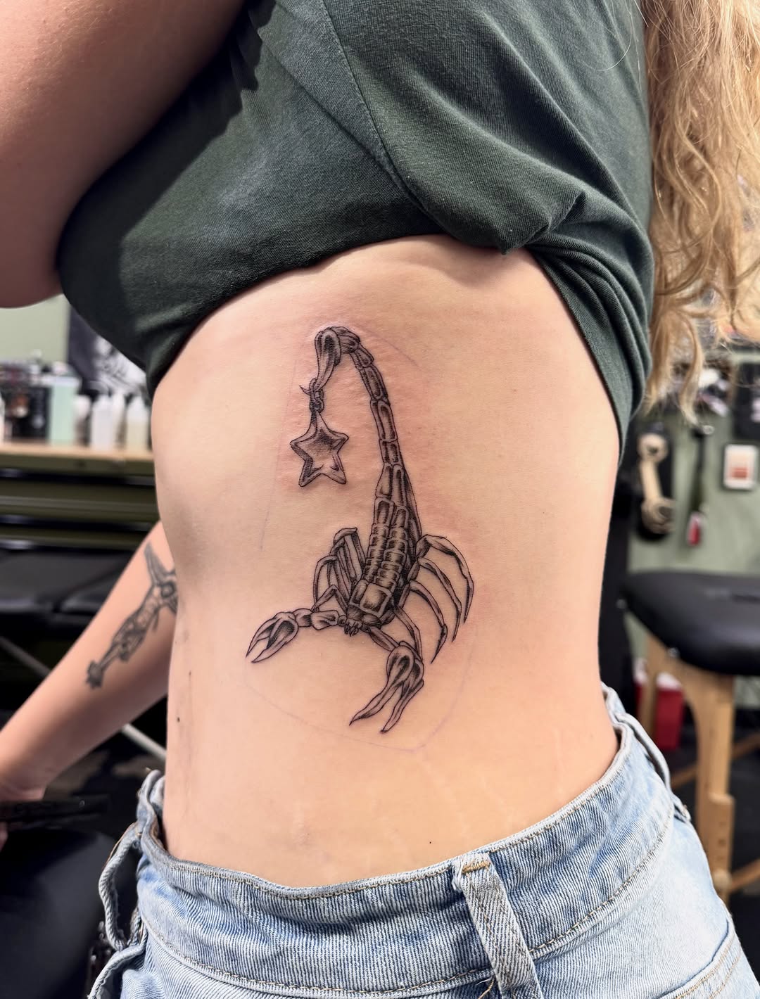 Tattoo by @kenzietattoos — black_and_grey, illustrative