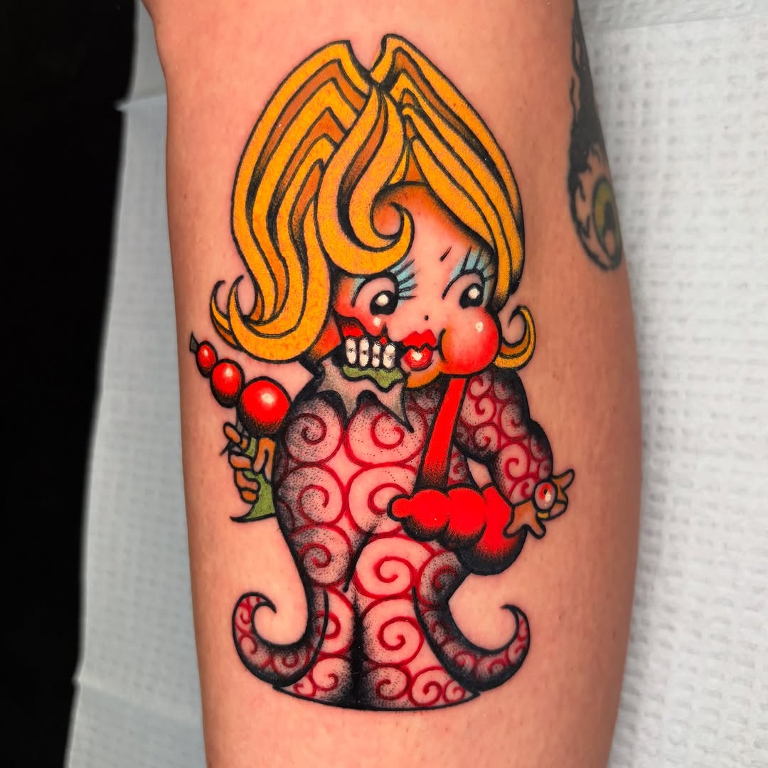 Tattoo by @nickhetzel — new_school