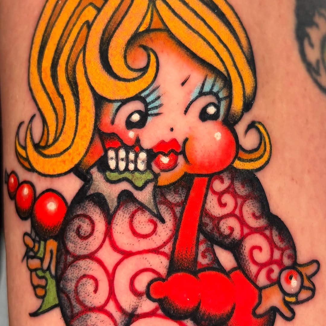Tattoo by @nickhetzel — new_school