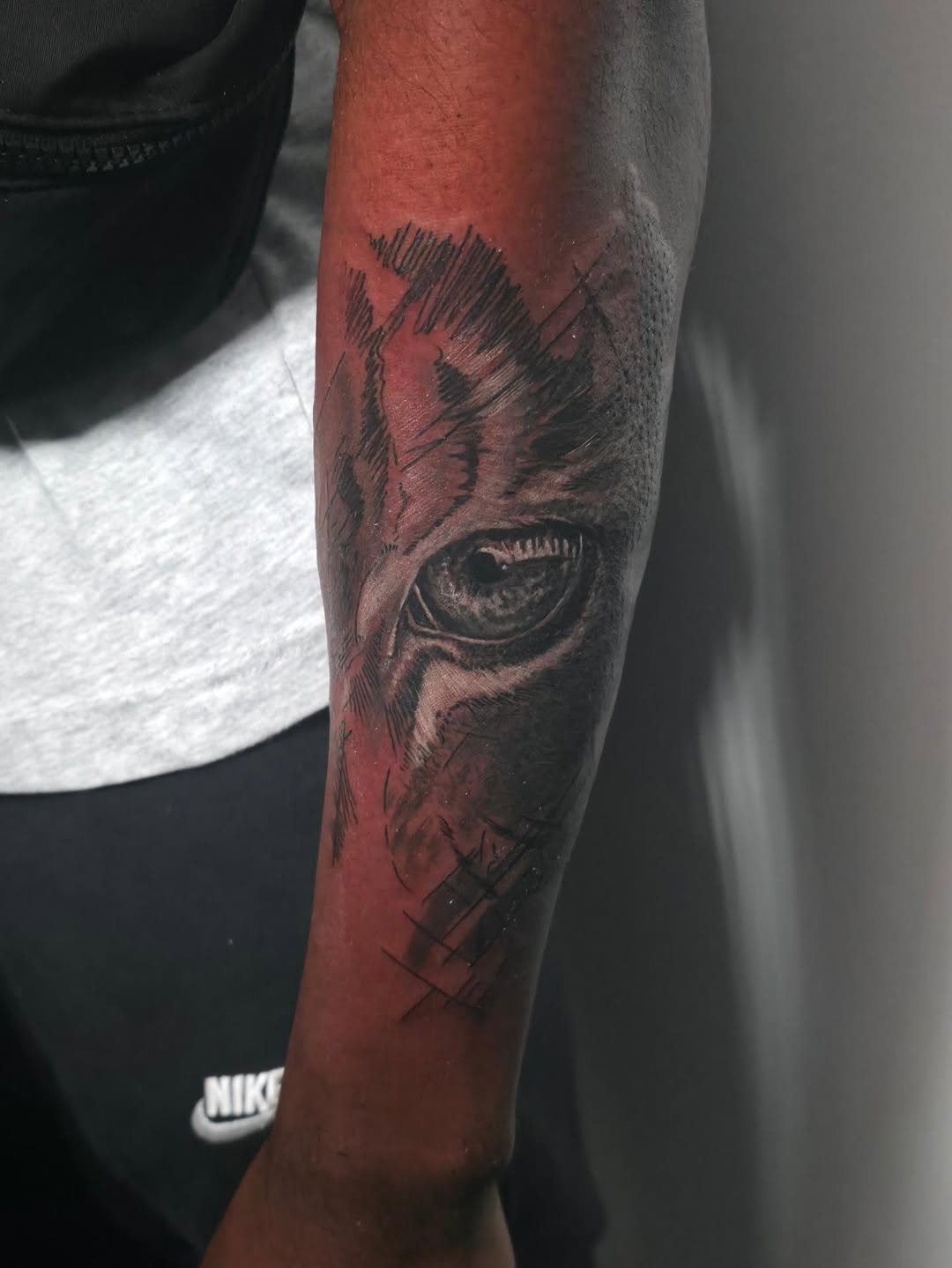 Tattoo by @vens.tattoo โ realism, black_and_grey