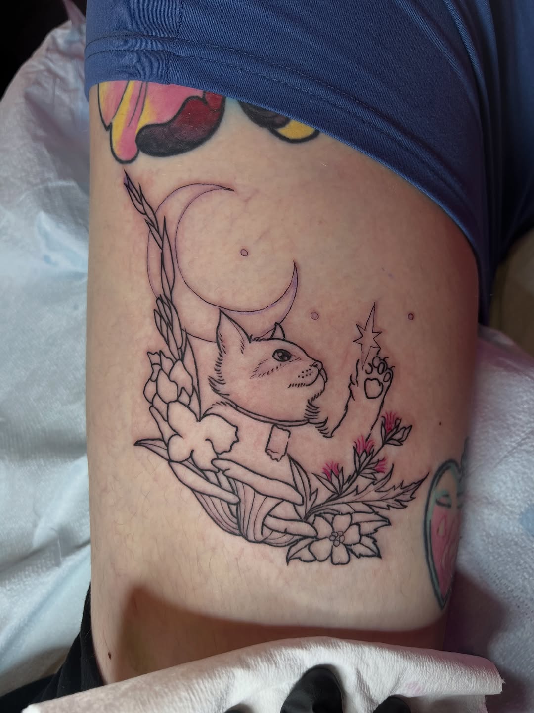 Tattoo by @purrsimmonkitten — fine_line, illustrative