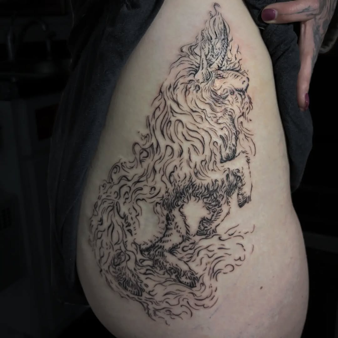Tattoo by @bek_artz — sketch