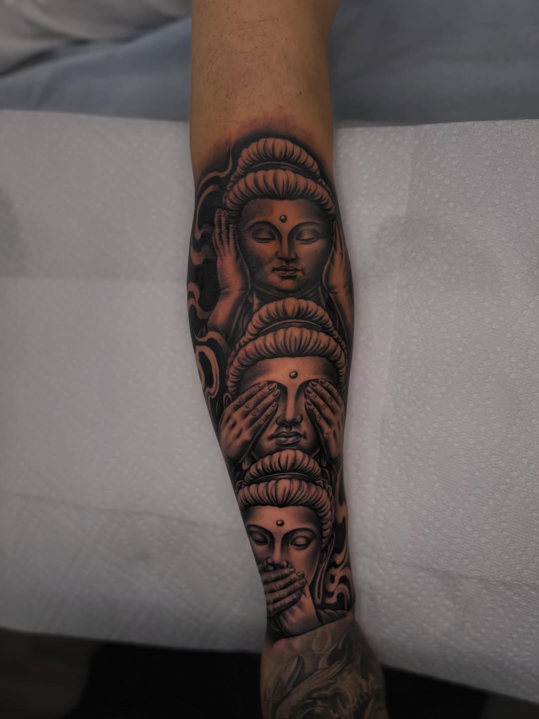 Tattoo by @_lostats_ — black_and_grey, realism