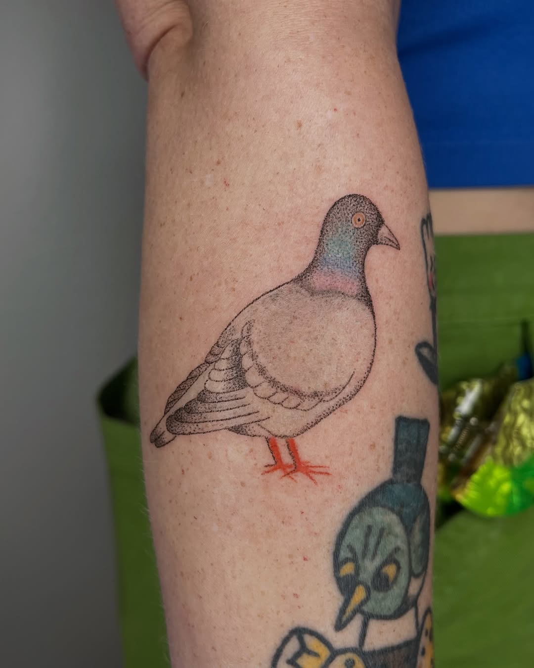 Tattoo by @cowgirlufo — dotwork
