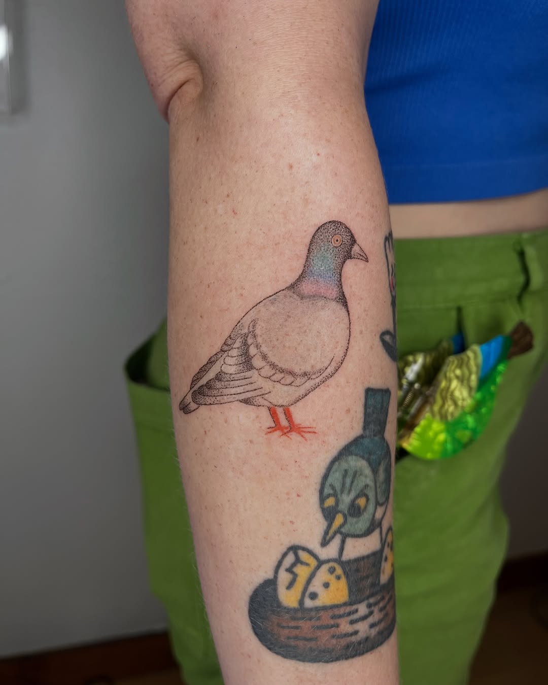 Tattoo by @cowgirlufo — dotwork