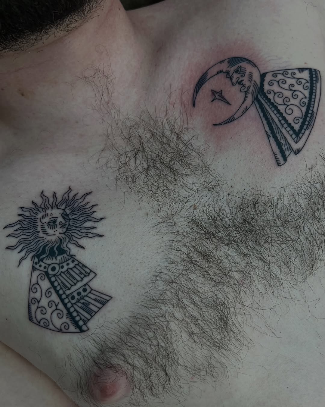 Tattoo by @onionrot — illustrative, black_and_grey