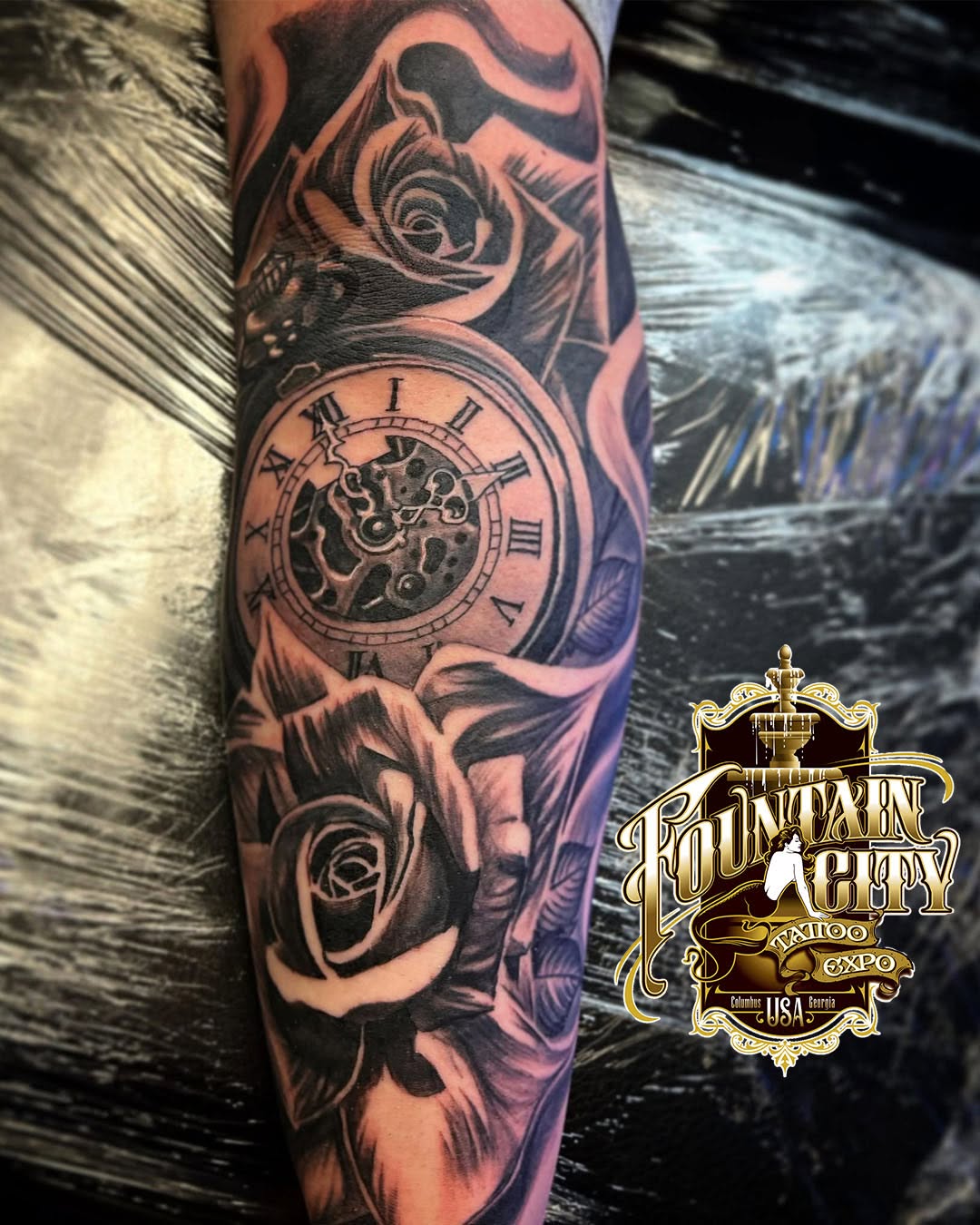Tattoo by @marky_chavez โ realism, black_and_grey