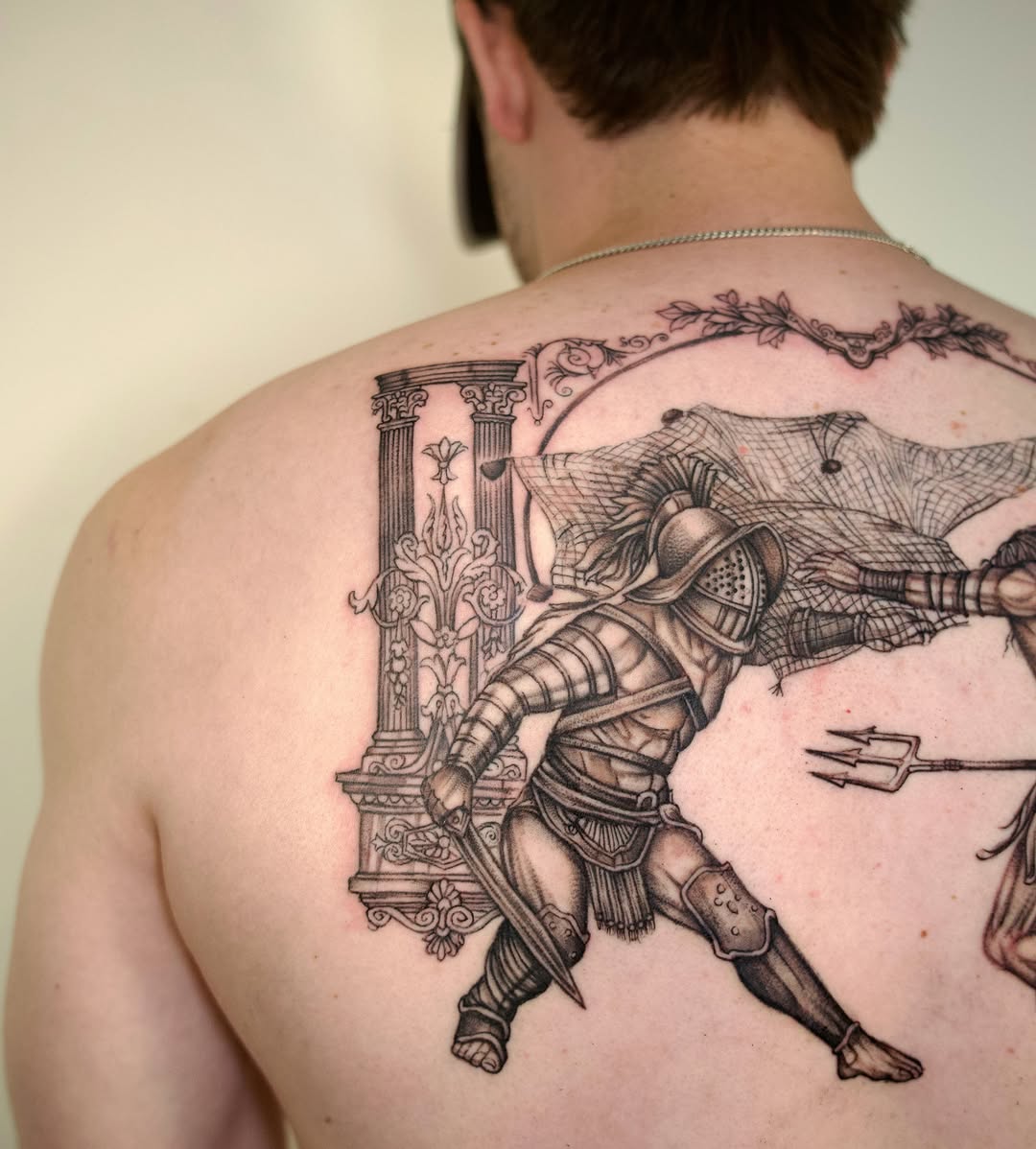 Tattoo by @lovechasetattoo — black_and_grey, realism
