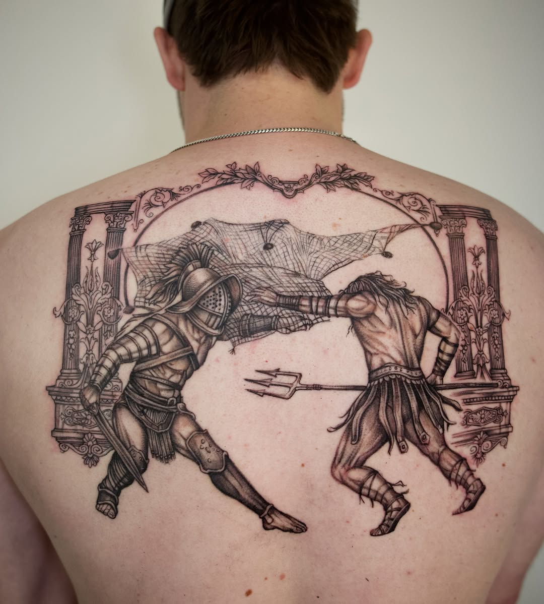 Tattoo by @lovechasetattoo — black_and_grey, realism