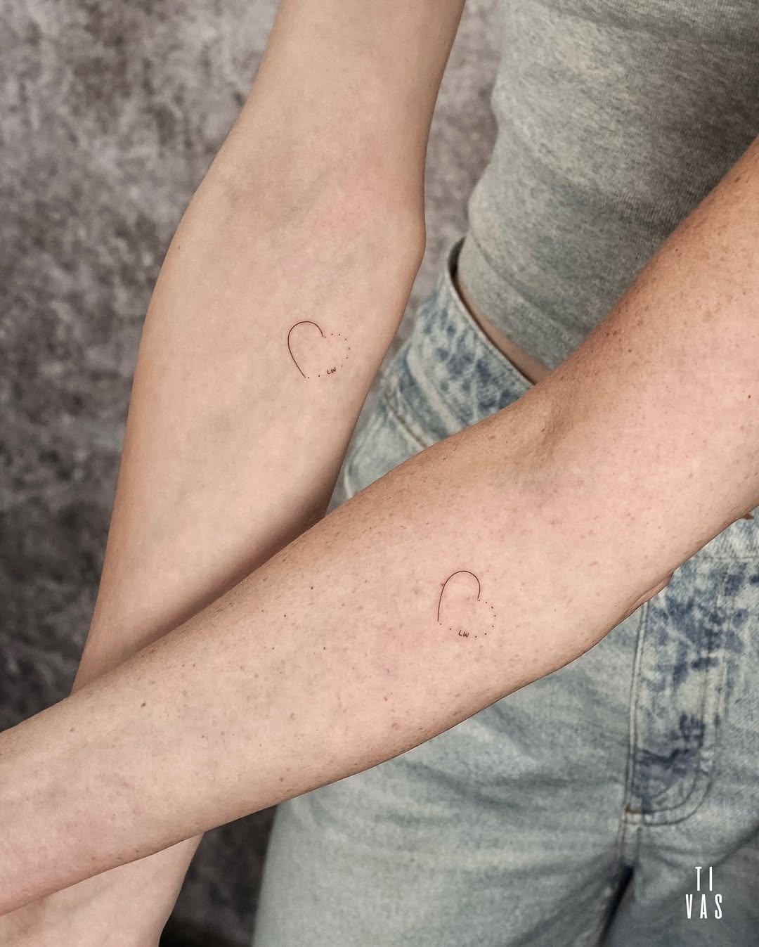 Tattoo by @tivas — fine_line, minimalist
