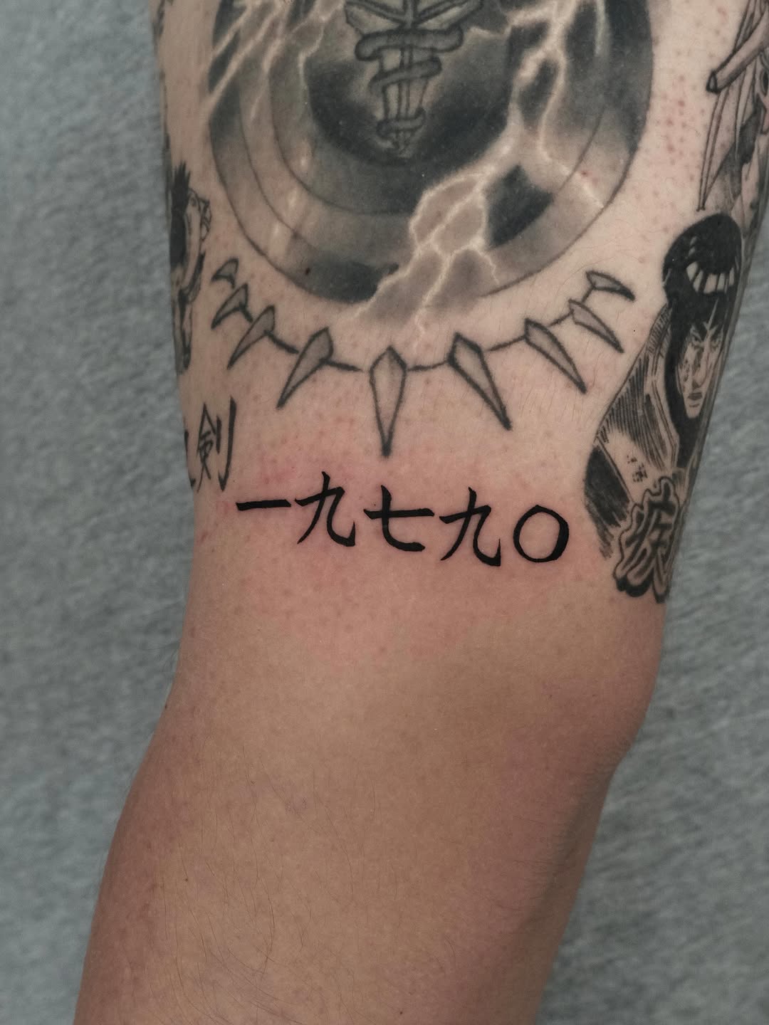 Tattoo by @hanakaki_tattoos โ lettering_script
