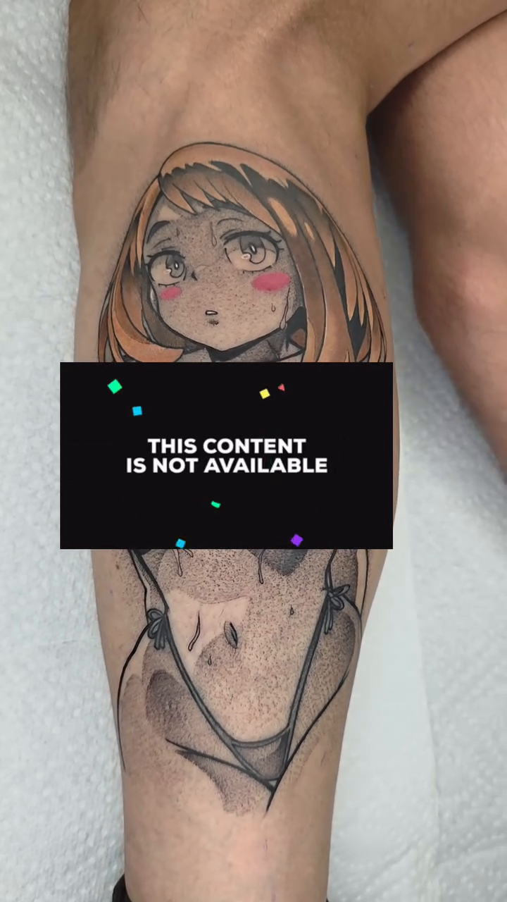 Tattoo by @traditional_tattoos20 — anime, black_and_grey