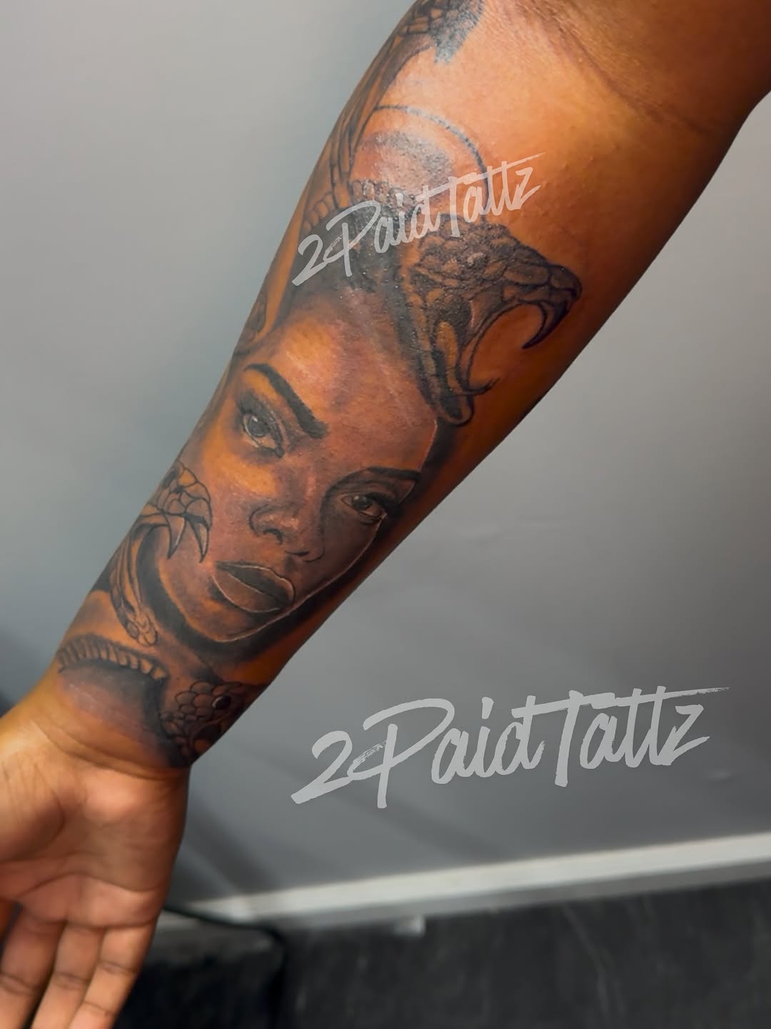 Tattoo by @2paidtattz — realism, black_and_grey