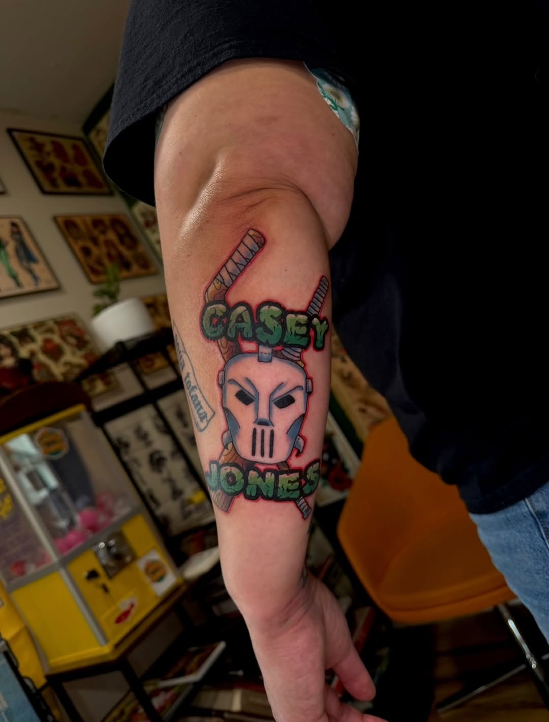 Tattoo by @mobunniemoproblems — illustrative, new_school