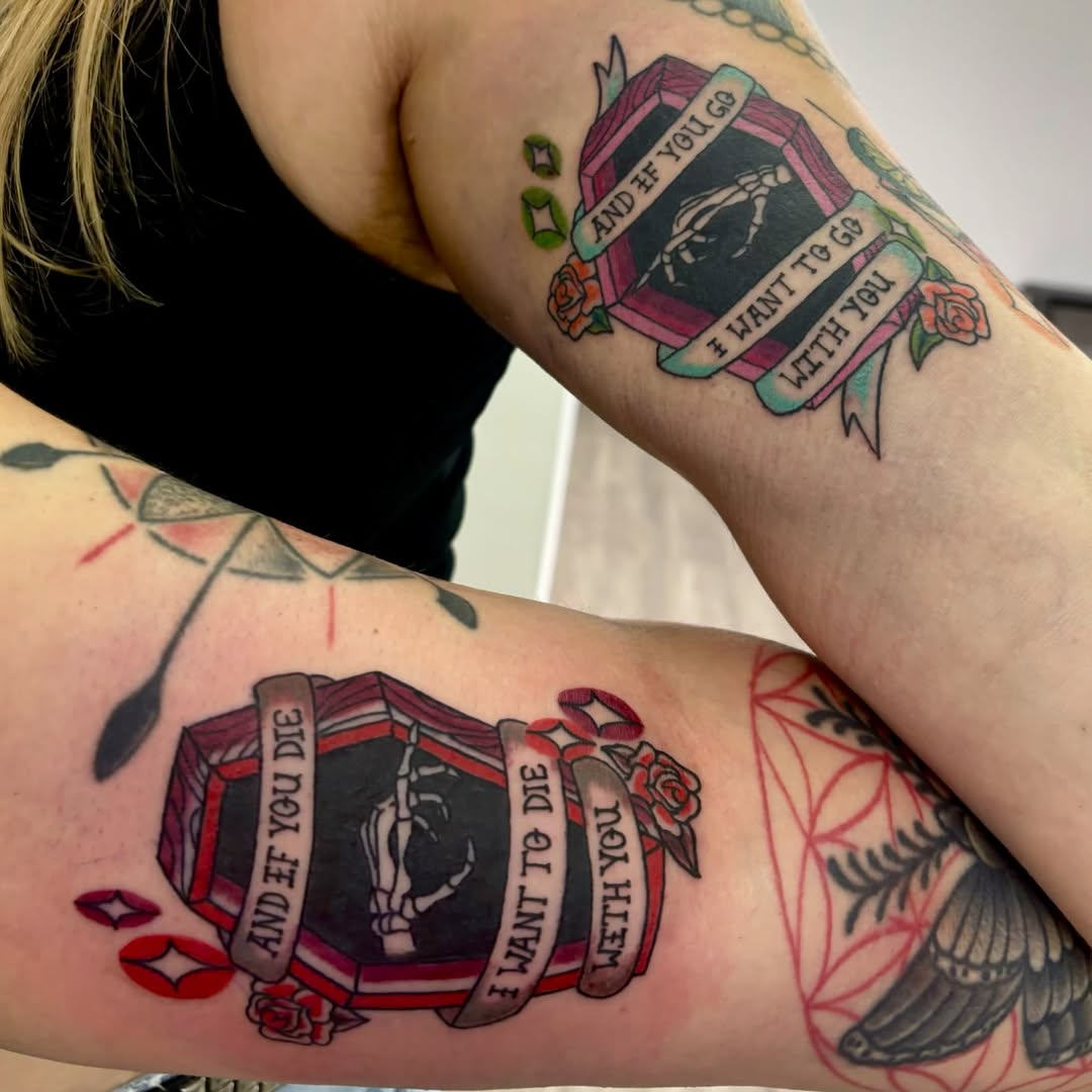 Tattoo by @taylormadeartt — american_traditional, illustrative