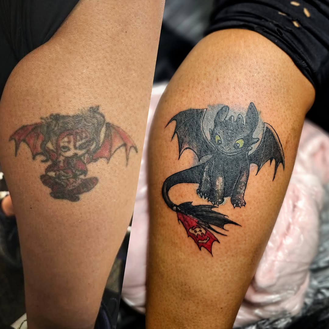 Tattoo by @irikoart_tattoo — anime, realism