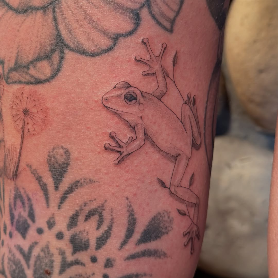 Tattoo by @enlightened.etchings — black_and_grey, realism