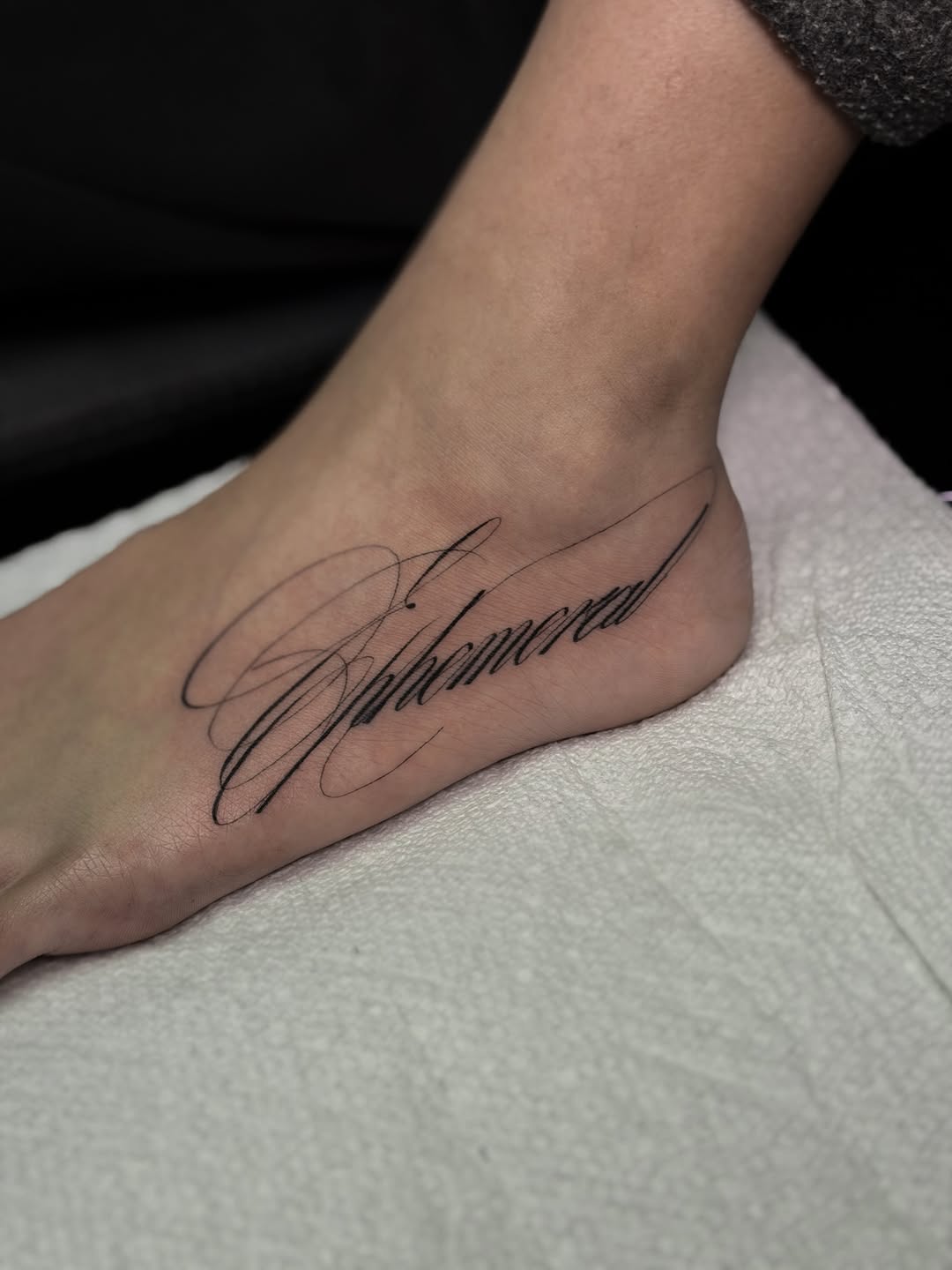 Tattoo by @elijahhco β lettering_script, fine_line