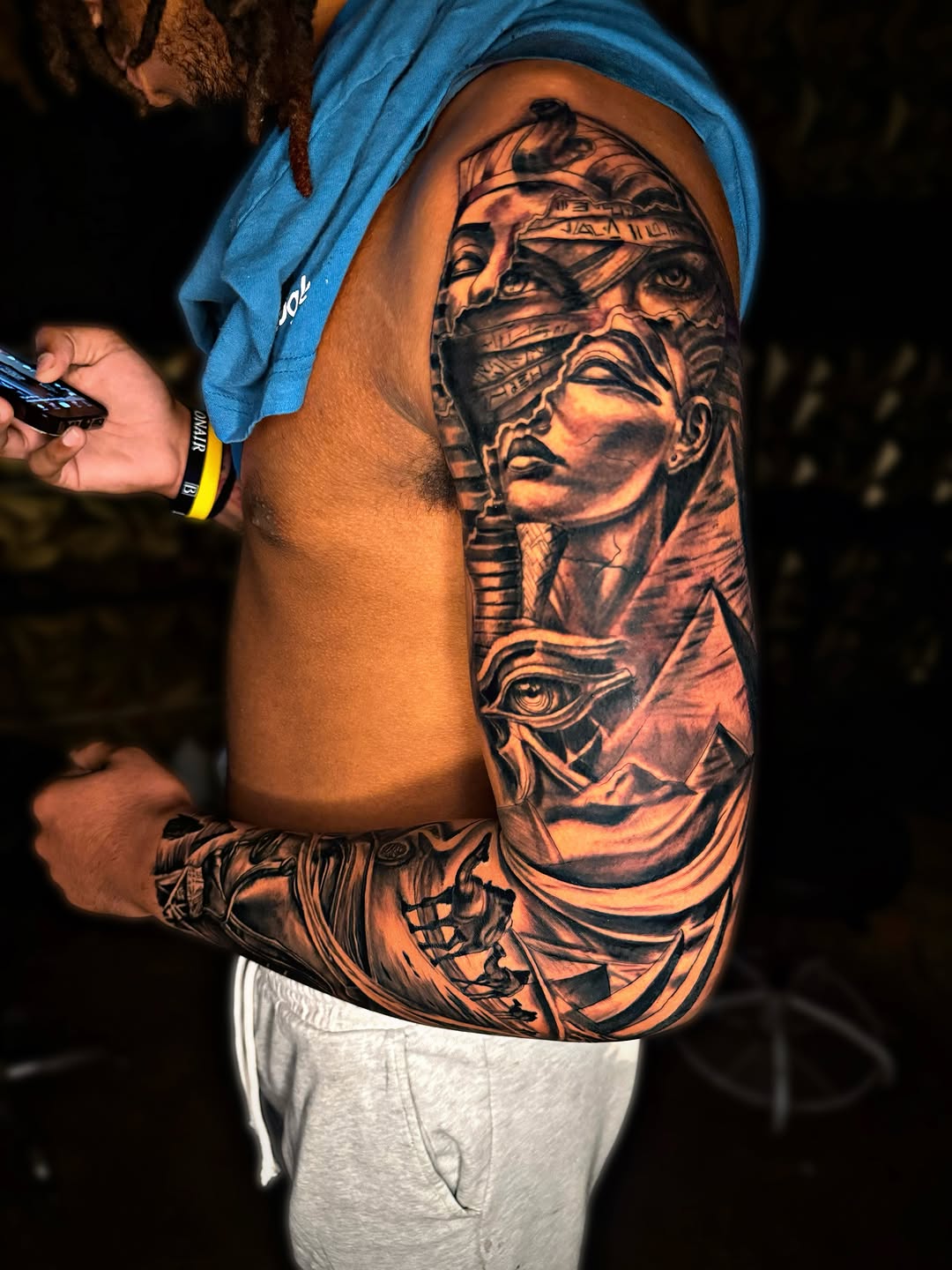Tattoo by @tattsby0b — black_and_grey, realism