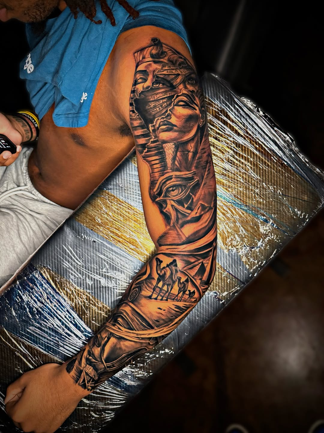 Tattoo by @tattsby0b — realism, black_and_grey